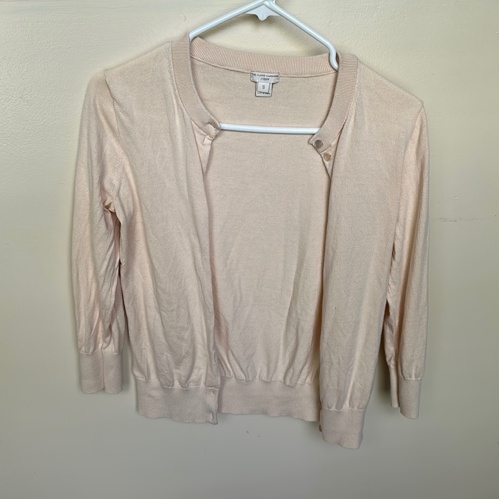 J. Crew sweater, cream.